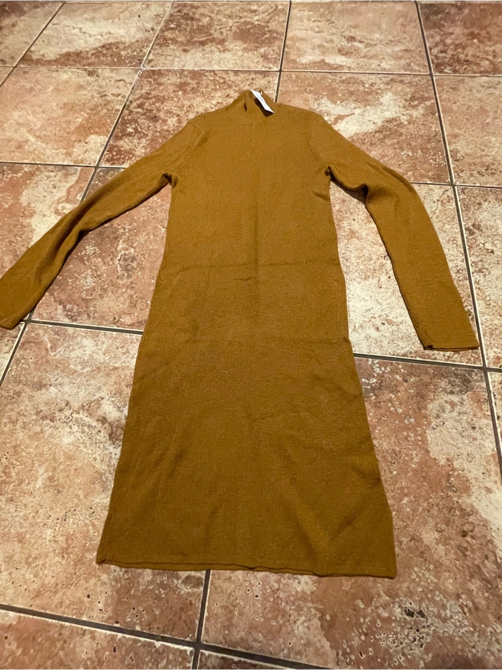 American Eagle Outfitters brown sweater dress:size large